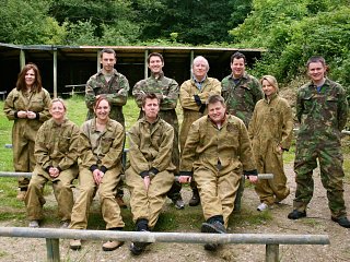 Paintballing - summer 2011